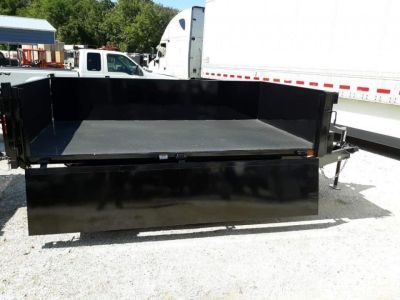 New 2027 HOMESTEADER 612MB SERIES/ 6X12 DUMP TRAILER / 5200# Electric Brake Axles / Curb Side Drop Side / Barn Door Rear Gates / Tarp