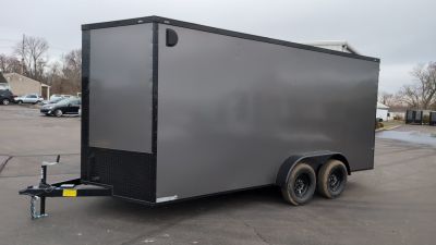 New 2026 Maximum Cargo 7' X 16' V-NOSE ENCLOSED TRAILER/ 5 YEAR WARRANTY