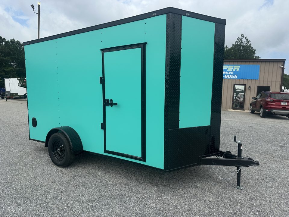 2026 6×12 Enclosed Cargo Trailer