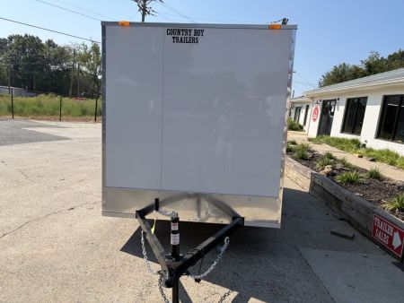 New 2027 Covered Wagon 6x12' Enclosed, Economy Model, 6' Tall