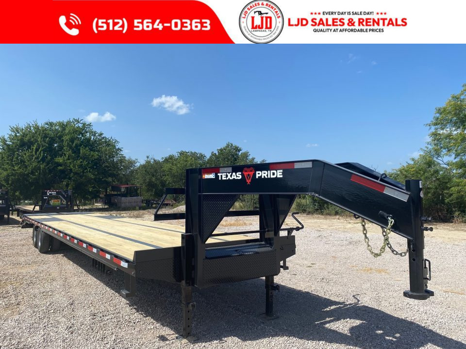 New 2027 Texas Pride - 102  x 40' Gooseneck 26K GVWR - Flatbed Trailer