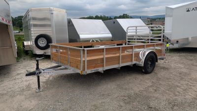 New 2027 Legend 6x12 Open Aluminum High Wood Side Trailer