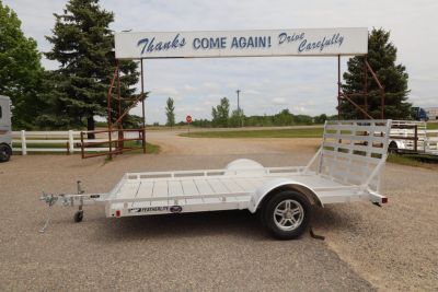 New 2026 Featherlite Trailers 1693 12' Flatbed Utility Trailer