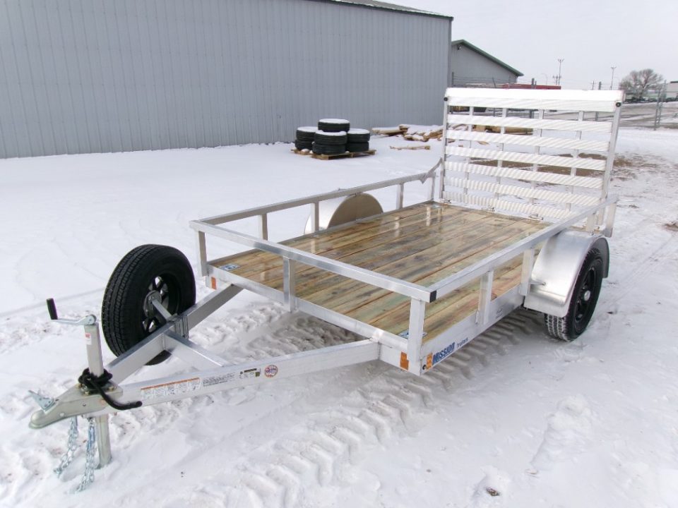 New 2025 Mission 72x10 Utility Trailer