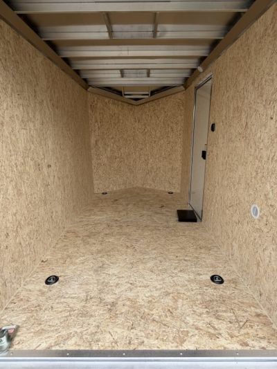 New NEW 2027 ATC 6x10 + 2' V-Nose "STo300” Aluminum Cargo Trailer w/ Ramp