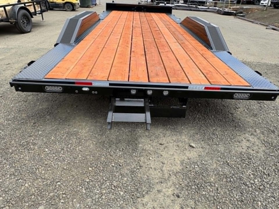 New CAR HAULER 2026 VERSATILE HD720 7X20 ROCK CRAWLER DRIVE OVER FENDERS 10,000 GVWR TRAILER BLACK