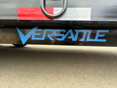 New CAR HAULER 2026 VERSATILE HD720 7X20 ROCK CRAWLER DRIVE OVER FENDERS 10,000 GVWR TRAILER BLACK