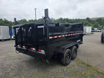 New 2026 Sure-Trac 7X14 14K - 4' HIGH SIDES Dump Trailer
