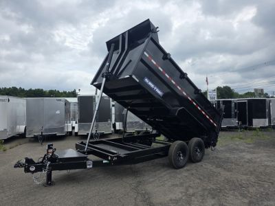 New 2026 Sure-Trac 7X14 14K - 4' HIGH SIDES Dump Trailer
