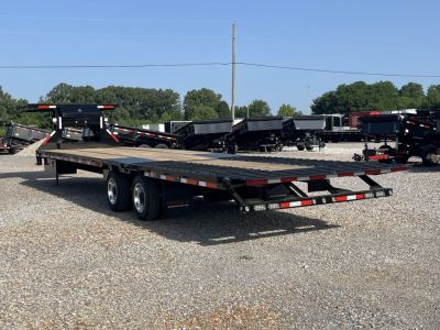 New 2027 MAXXD Hydraulic Dovetail Gooseneck Trailer | 34' x 102' 30K GVWR