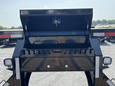 New 2027 MAXXD Hydraulic Dovetail Gooseneck Trailer | 34' x 102' 30K GVWR