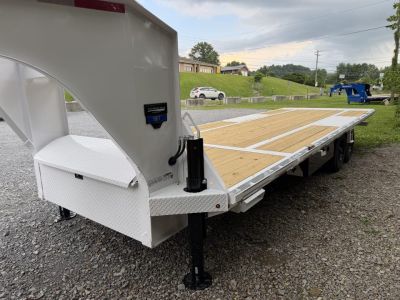 New 2026 Diamond C DET210 Tilt Trailer 102”X24’ SOLAR CHARGER HYDRO JACKS & WIRELESS REMOTE