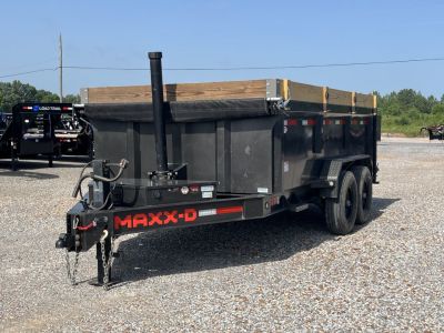 Used 2021 MAXXD 83"x14' 14k Telescopic Dump Trailer