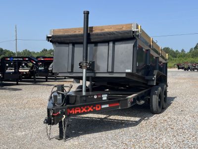 Used 2021 MAXXD 83"x14' 14k Telescopic Dump Trailer