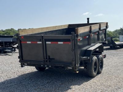 Used 2021 MAXXD 83"x14' 14k Telescopic Dump Trailer