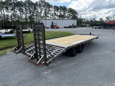 New 2026 Diamond C DEC208 Deckover Trailer, 8.5x22 (17ft Deck + 5ft Dovetail), 8K Axles, #13,570 Payload