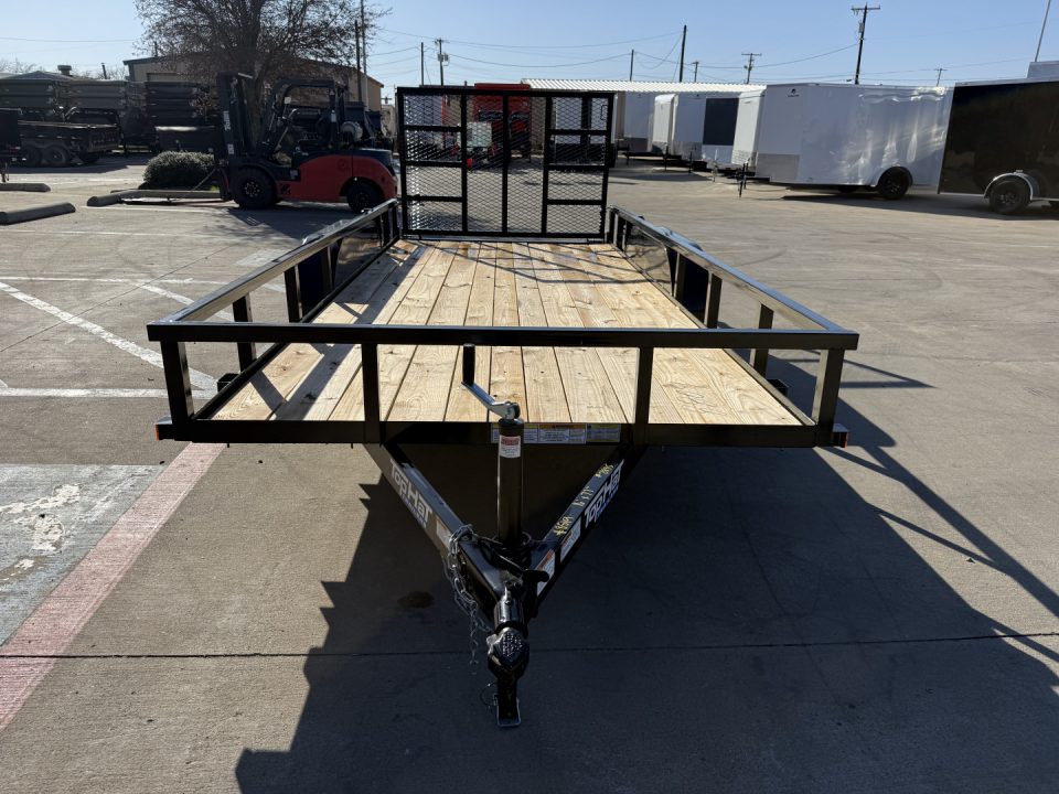 New 2026 Top Hat Trailers LDX 16X77 Utility Trailer