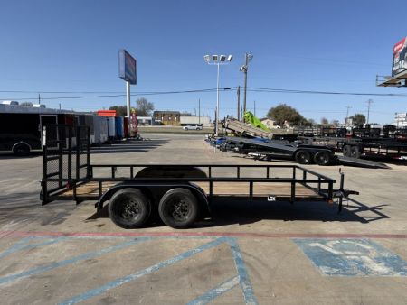 New 2026 Top Hat Trailers LDX 16X77 Utility Trailer