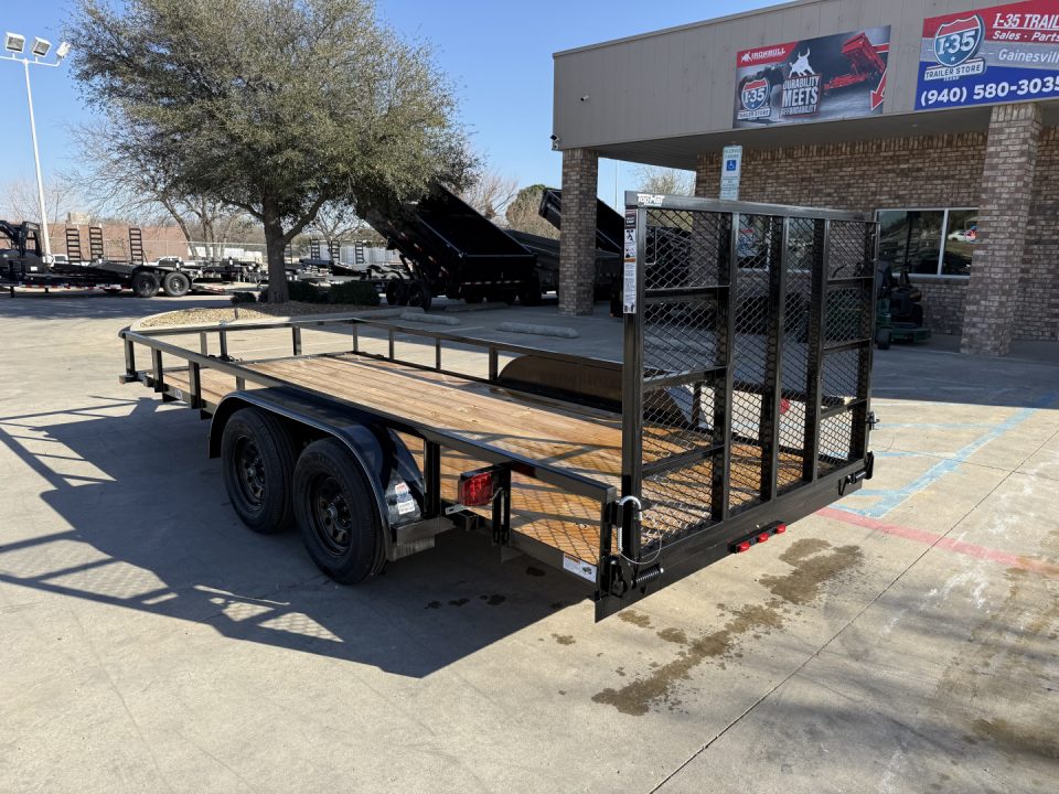 New 2026 Top Hat Trailers LDX 16X77 Utility Trailer
