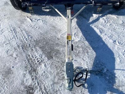 New Master Tow 83" Wide Tilt Bed Tow Dolly - Electric Brakes -Wheel Straps and Ratcheting Buckles Included!