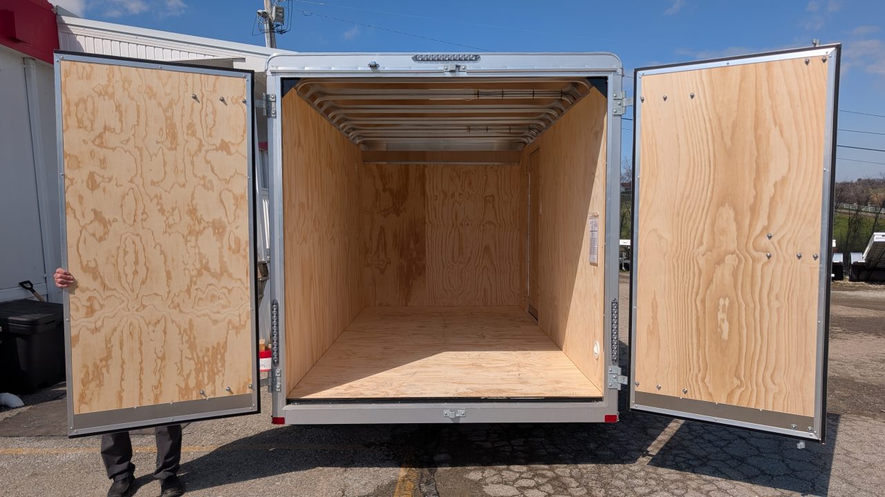 New 2026 Car Mate 7x16 HD Sportster Cargo Trailer w/ Barn Doors