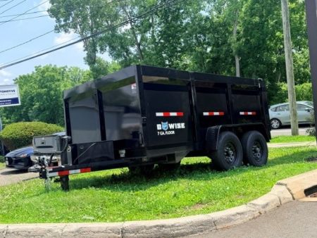 New 2027 BWISE DT14 81.5x12 14K Tandem Axle Dump Trailer