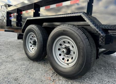 New 2026 Hawke Trailers 7X14 14K Low Pro Dump Trailer
