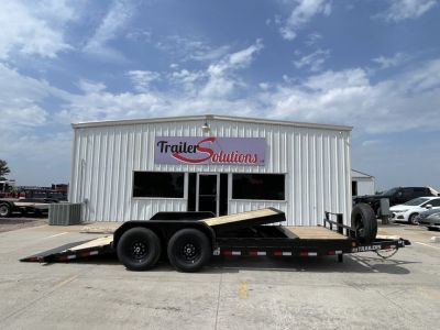 New 2027 PJ T6202 Tilt Trailer for Sale in Kansas | 20' x 83" 14K GVWR Hydraulic Tilt Equipment Trailer