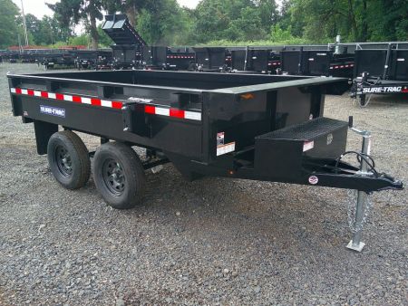 New 2026 Sure-Trac 6x10 Deck Over Dump Trailer 7K