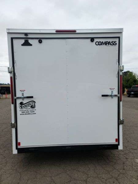 New 2026 Compass DLX 7x14 7k Enclosed Trailer
