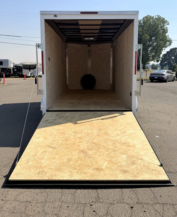 New 2026 Compass DLX 7x14 Enclosed- Stabilizer jacks- Rear Ramp