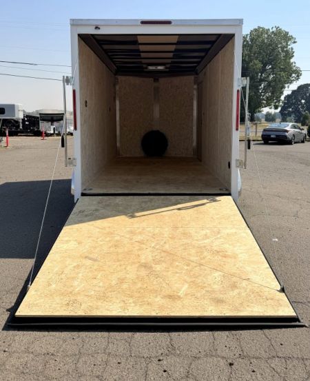 New 2026 Compass DLX 7x14 Enclosed- Stabilizer jacks- Rear Ramp