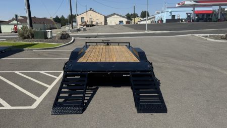 New 2026 Sure-Trac 8.5 x 18 (16+2) Full Width Equipment 14K Equipment Trailer