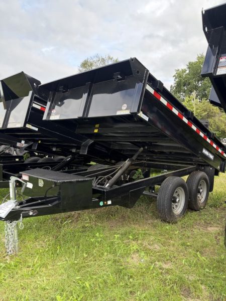 New 2025 Sure-Trac ST7210DOD-B-100 Dump Trailer
