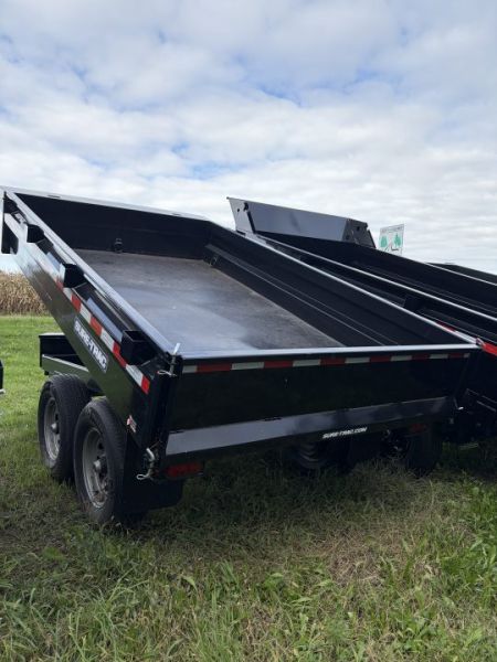 New 2025 Sure-Trac ST7210DOD-B-100 Dump Trailer