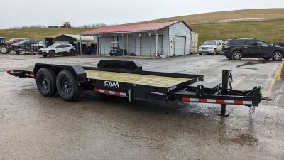 New 2026 CAM Superline 20' Lo Pro Full Tilt Trailer (7K Axles!!!)
