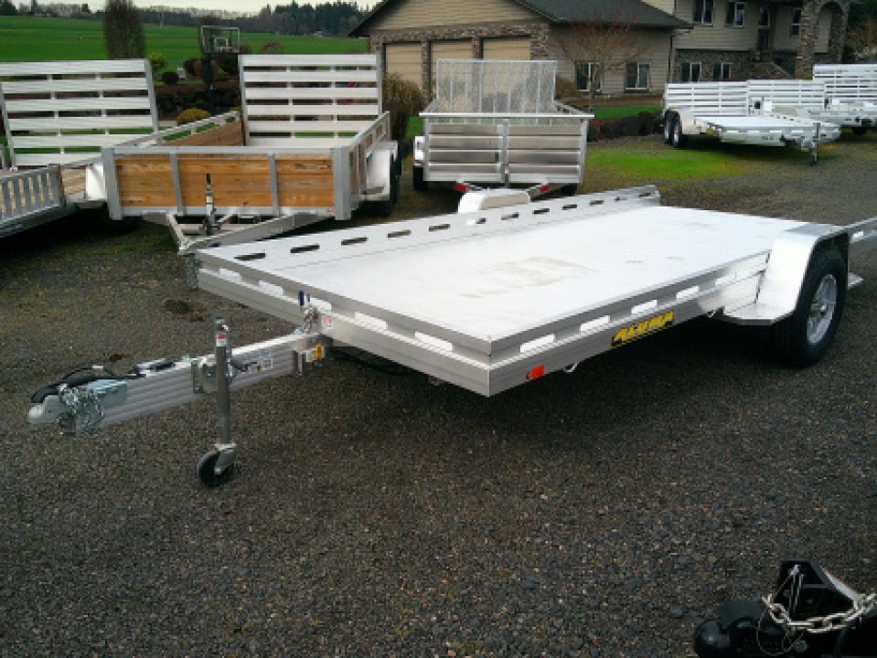New 2027 Aluma 6.9x15 4.2k Utility Trailer