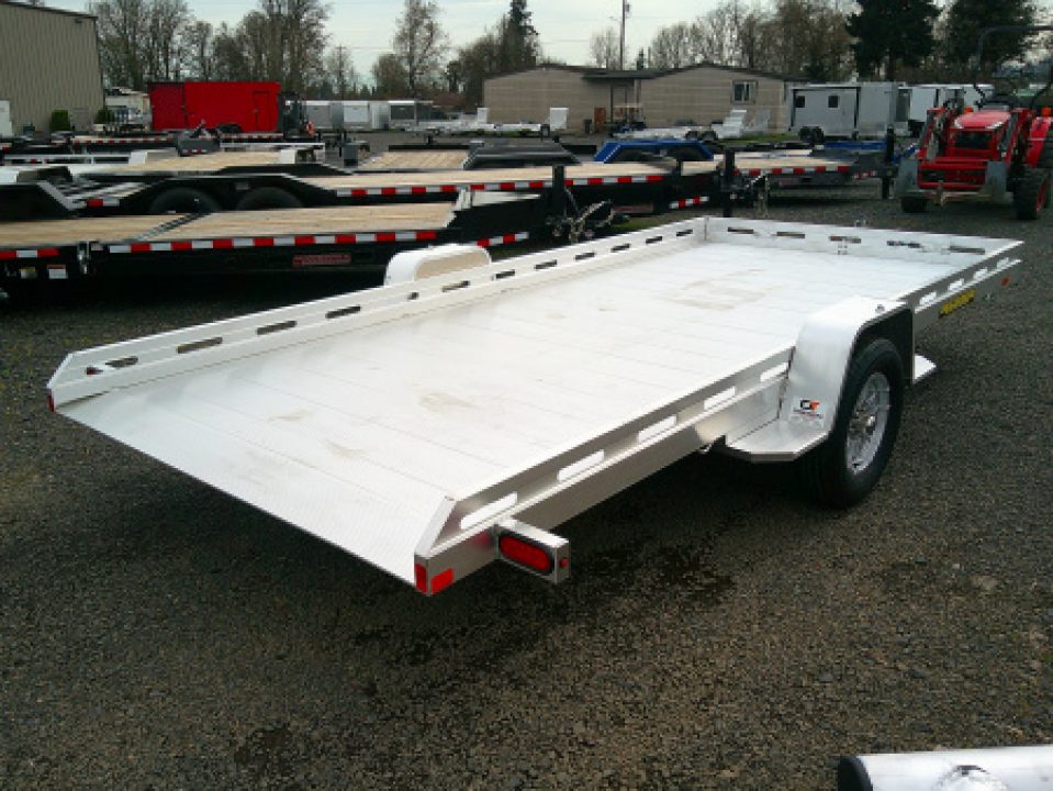 New 2027 Aluma 6.9x15 4.2k Utility Trailer