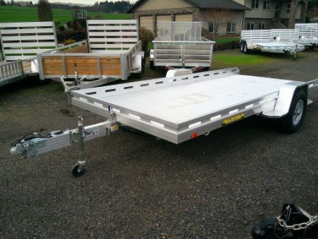 New 2027 Aluma 6.9x15 4.2k Utility Trailer