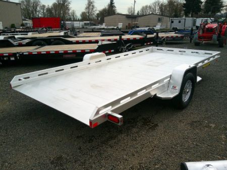New 2027 Aluma 6.9x15 4.2k Utility Trailer