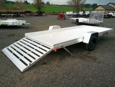 New 2027 Aluma 6.6x14 3k Utility Trailer