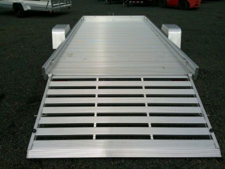 New 2027 Aluma 6.6x14 3k Utility Trailer
