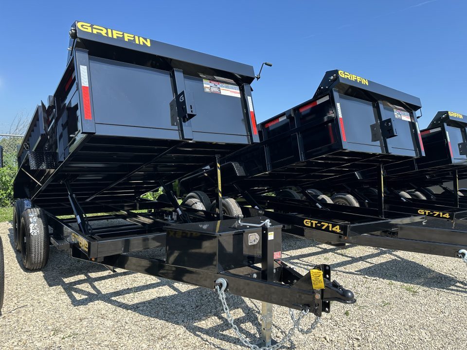 Used 2026 Rental GRIFFIN GT612 6X12 dump trailer 10K