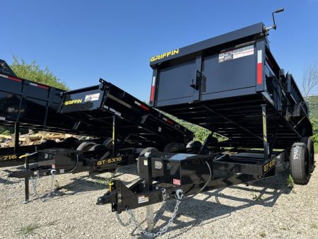 Used 2026 Rental GRIFFIN GT612 6X12 dump trailer 10K