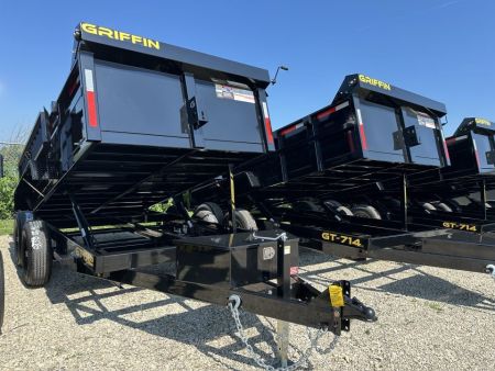 Used 2026 Rental GRIFFIN GT612 6X12 dump trailer 10K