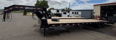 New 2026 Delco Trailers F132 Flatbed Trailer