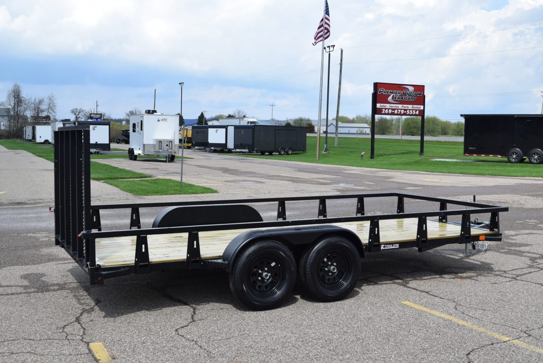 New 2026 HTC 7x16 7K Utility Trailer