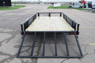 New 2026 HTC 7x16 7K Utility Trailer