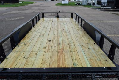 New 2026 HTC 7x16 7K Utility Trailer