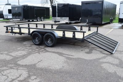 New 2026 HTC 7x16 7K Utility Trailer